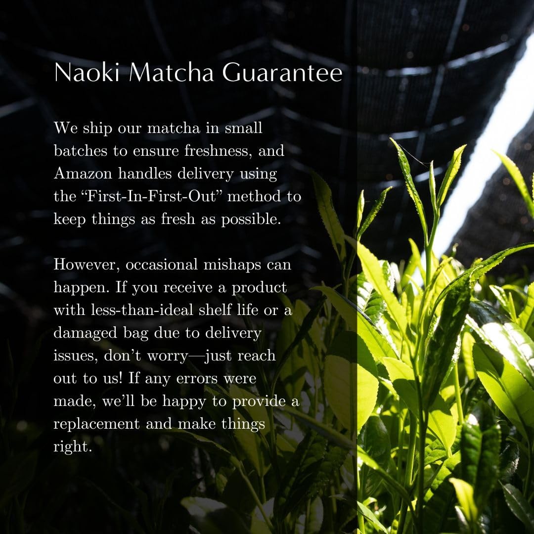 Naoki Matcha Superior Ceremonial Blend – Authentic Japanese First Harvest Ceremo