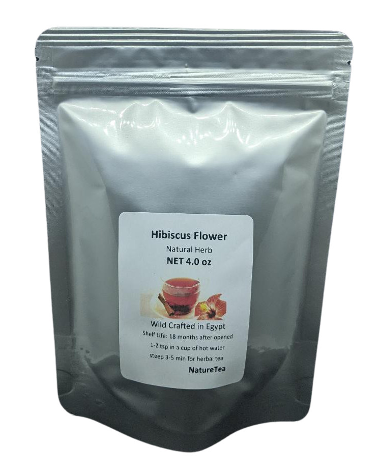 Hibiscus Flower – 2 oz – Beautiful Burgandy with Aroma, Wild Crafted