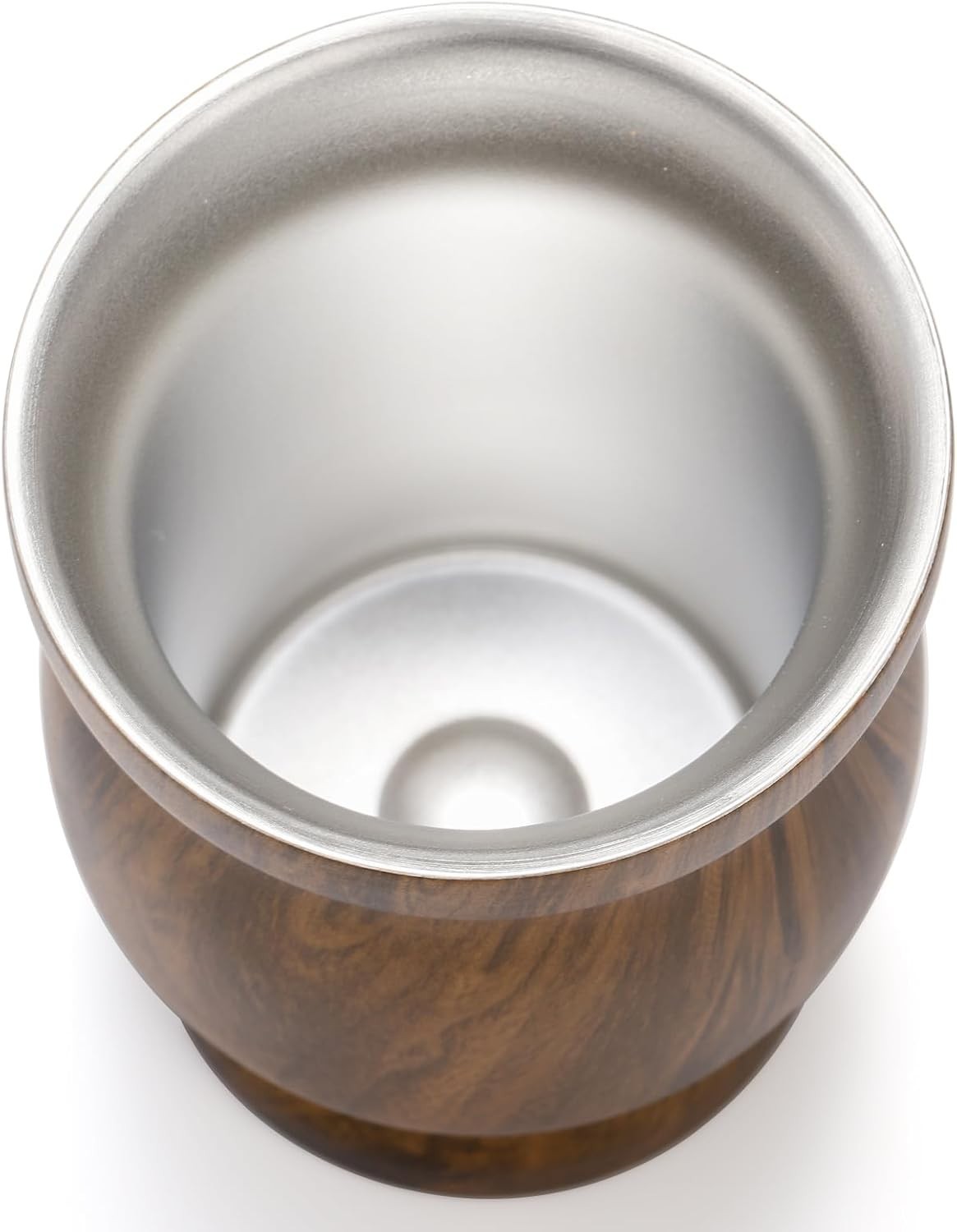 Yerba Mate Natural Gourd/Tea Cup Set Brown (Original Traditional Mate Cup – 8…