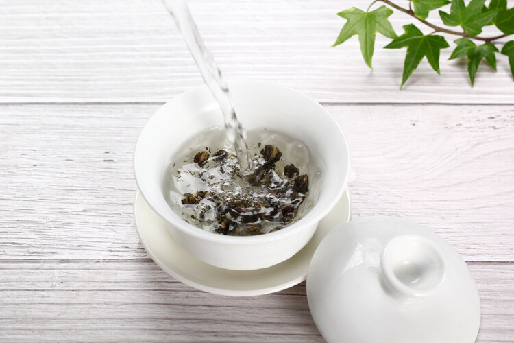 100% Organic Premium King Grade Jasmine Flower Tea Dragon Pearl China Green Tea