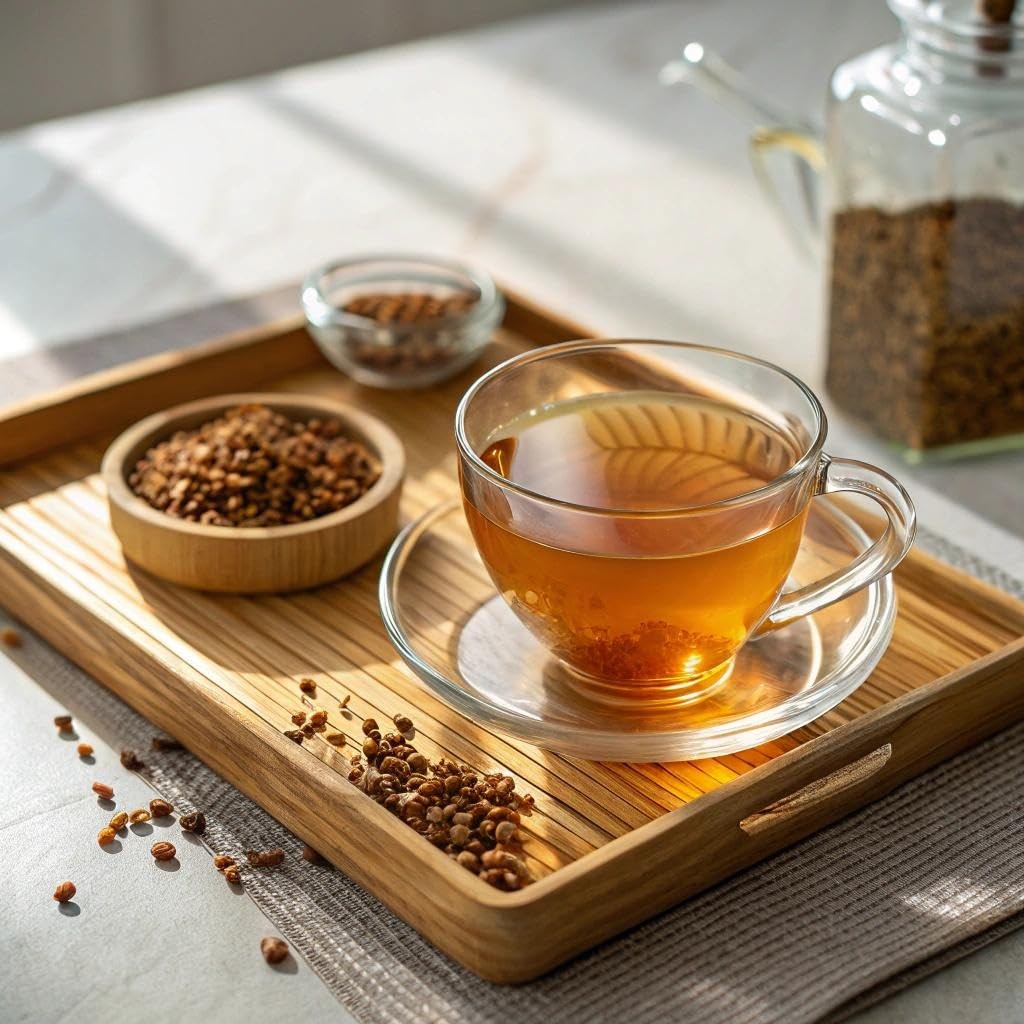 Himalayan Tartary Buckwheat Tea – 8oz Roasted, Gluten-Free, Caffeine-Free