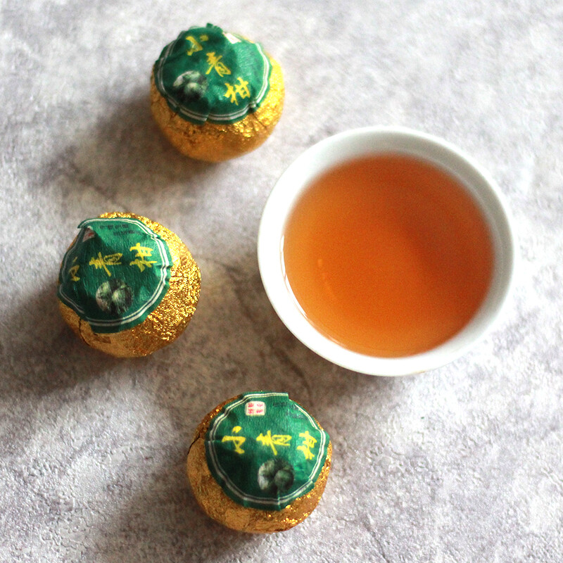 Xiao Qing Gan Chenpi Orange Pu’er Yunnan Pu-erh Tea Stuffed Tangerine Ripe 250g