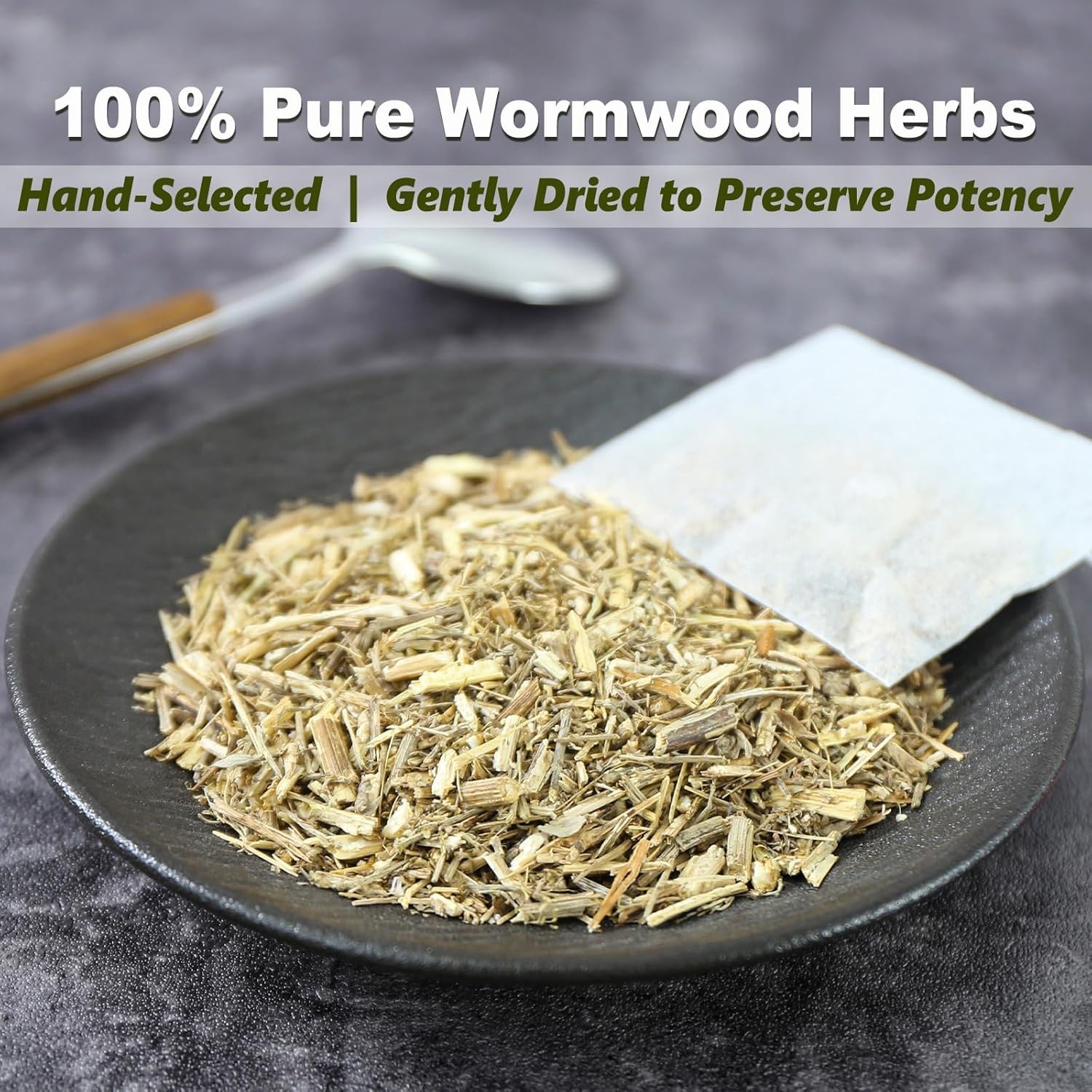 Wormwood Tea Bags 30 Count Natural Caffeine-Free Support Digestion Herb