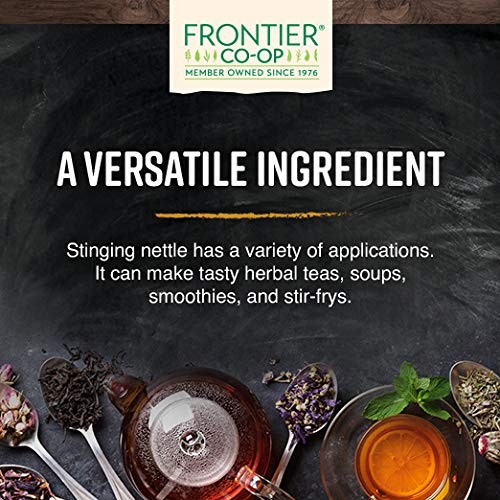Frontier Co-op Organic Stinging Nettle Leaf 16 Ounce Pack of 2 Herbal Tea