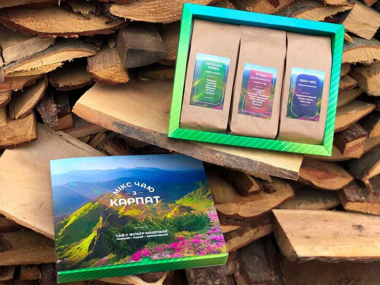 Ukrainian tea Mix Tea from the Carpathians