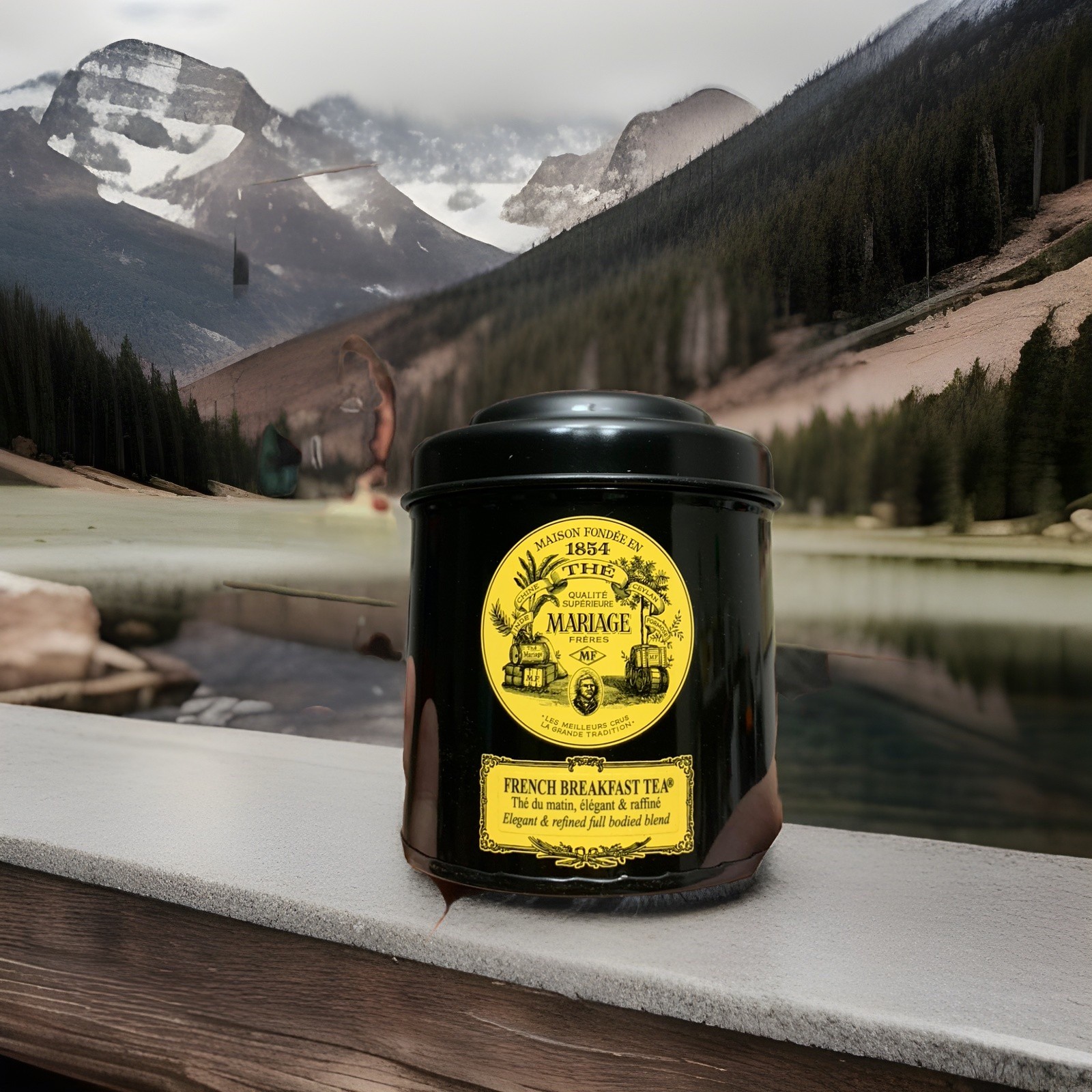 MARIAGE FRERES FRENCH BREAKFAST 100G 3.5oz Loose Tea in a Tin – EXP 01/30 a232