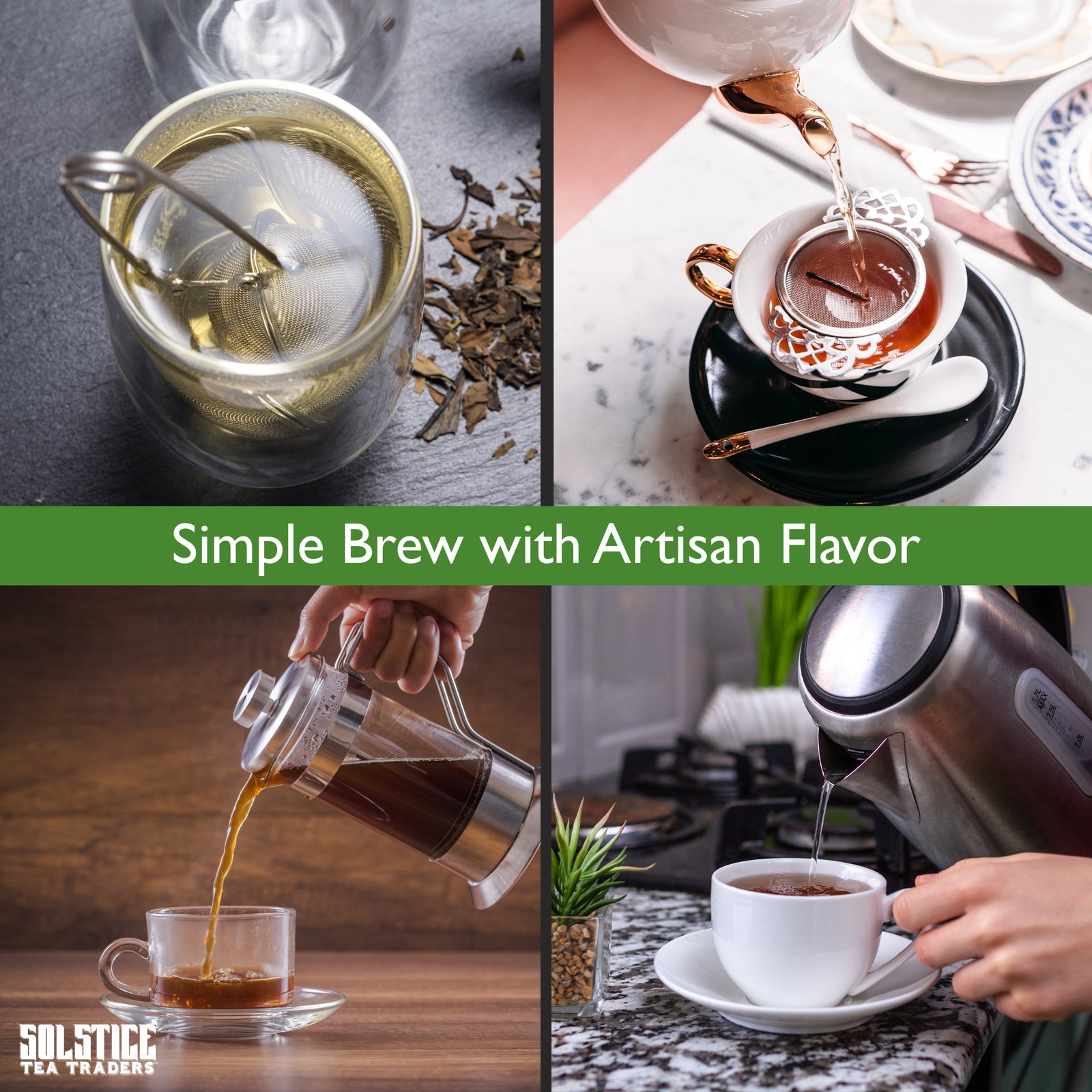 Ultimate Loose Leaf Tea Sampler Featuring 12 Black/ Green/ Herbal Teas