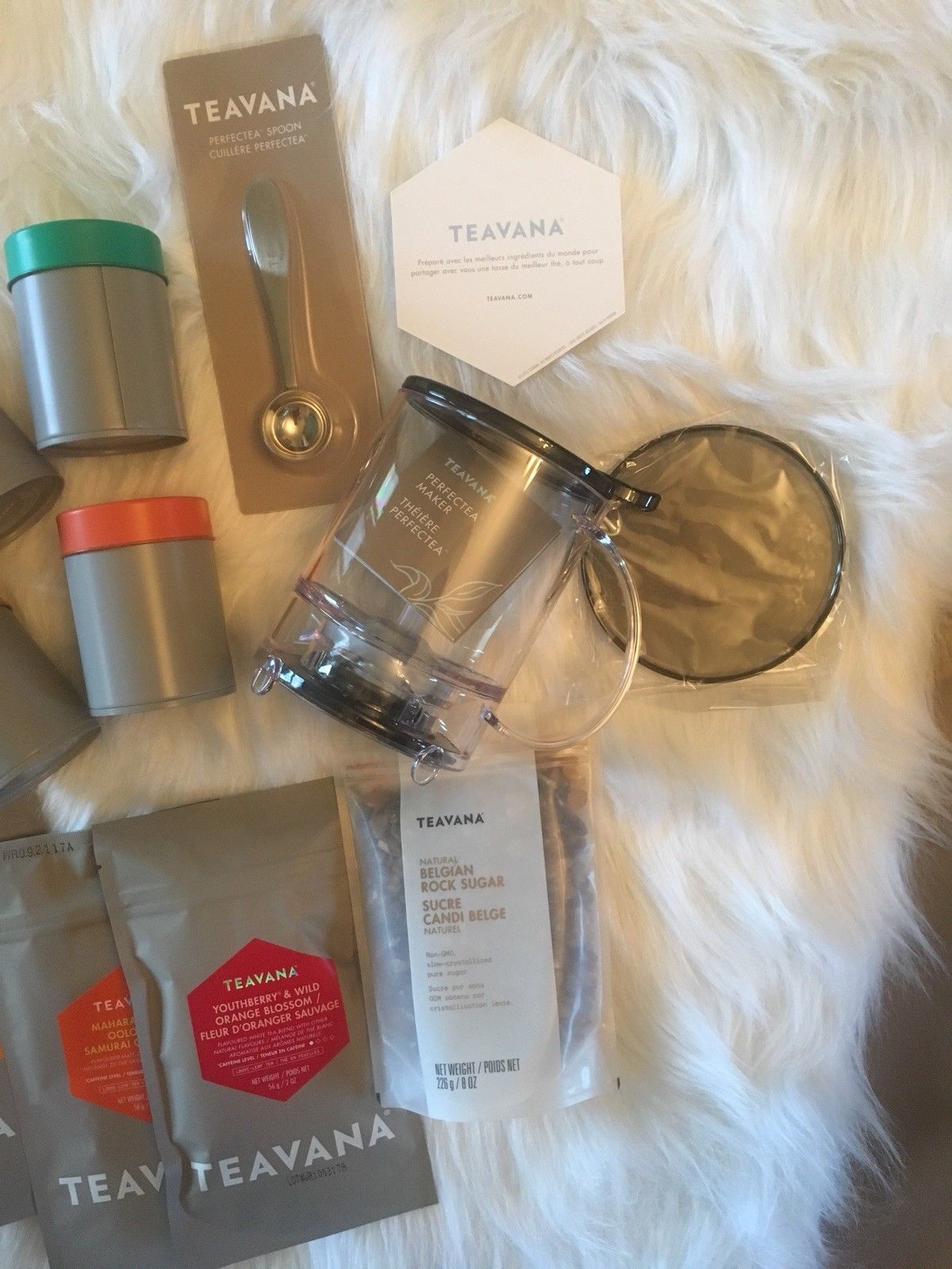 🎅 NEW! 🎄 HOLIDAY FACTORY TEAVANA STEEPING ARTISANAL PLATINUM MAHARAJA KIT🎄🎄