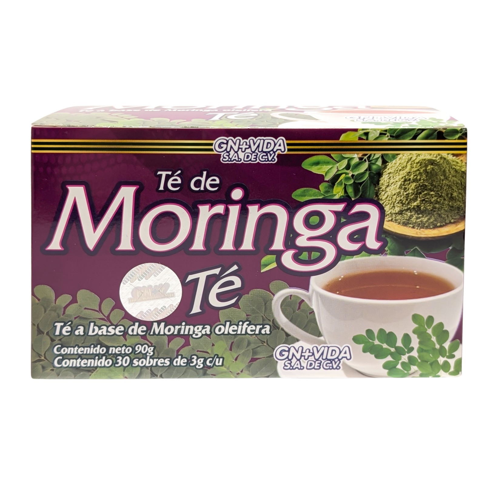 Te de Moringa 30 Sobres 100% Natural- 30 tea bags Moringa