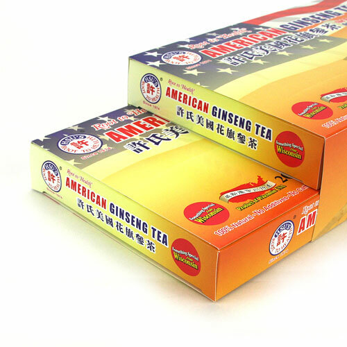 許氏花旗蔘茶 Hsu’s American Ginseng Tea 40 Tea Bags (2x20bgs) – USA Seller FREE SHIP!