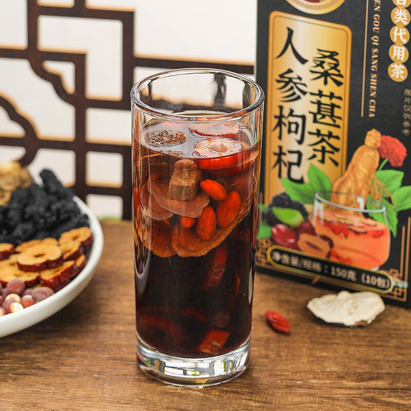 Men’s Tea Ginseng Tea Wolfberry Tea Mulberry Maca Tea 2024
