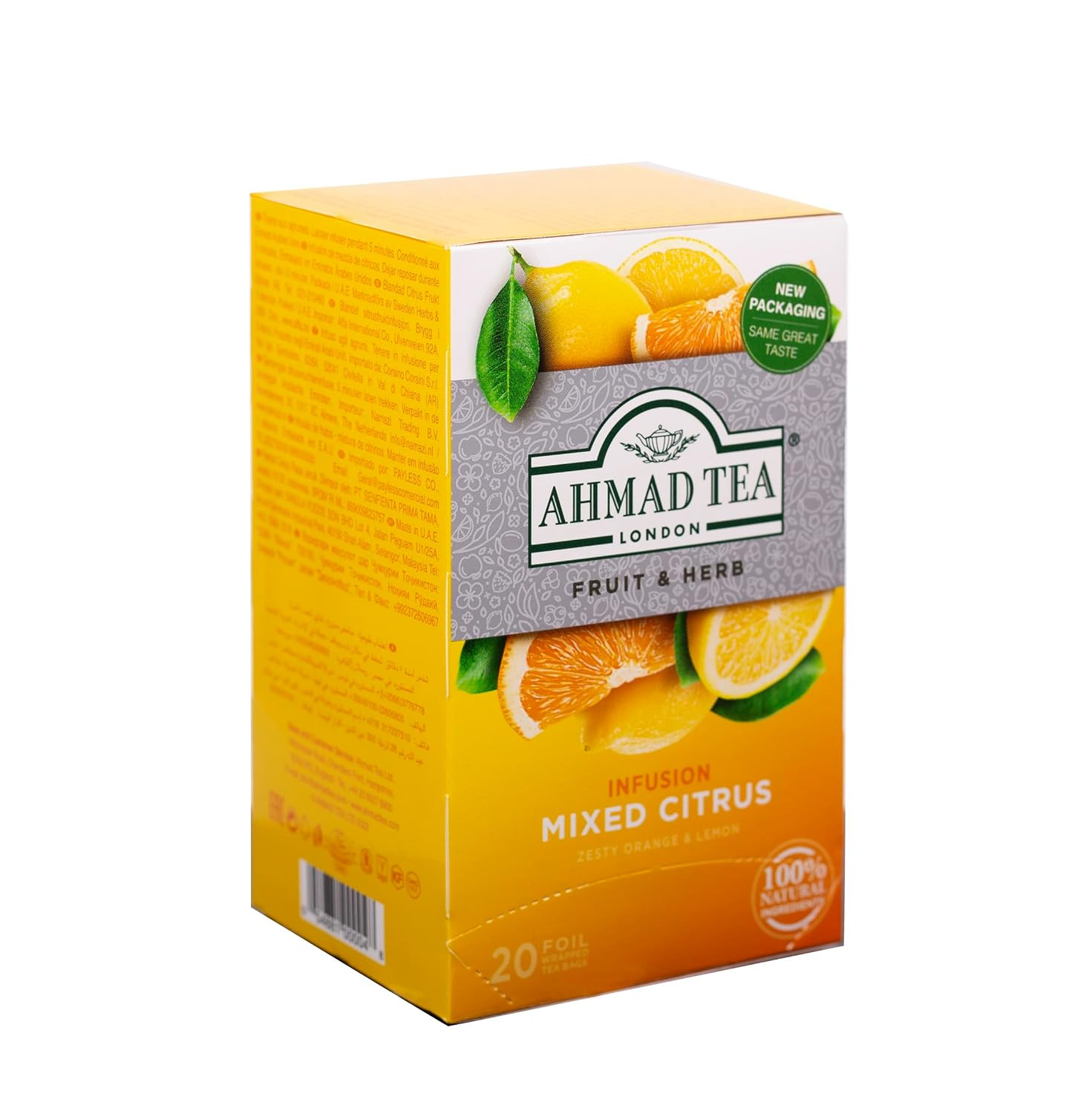 , Mixed Citrus, 20 Count (Pack of 6)