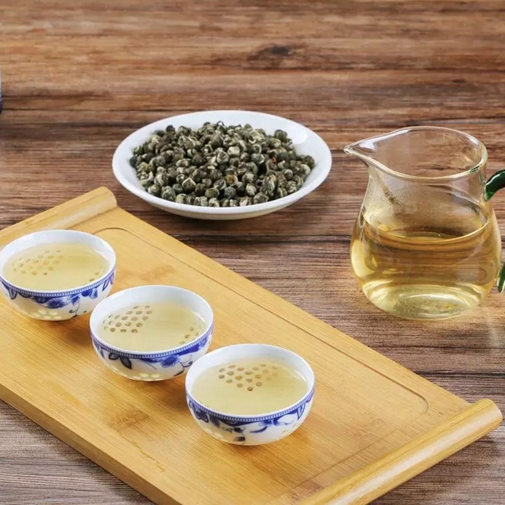 Fresh Premium Jasmine Dragon Pearl Tea Green Health Care Loss Slimming Tea
