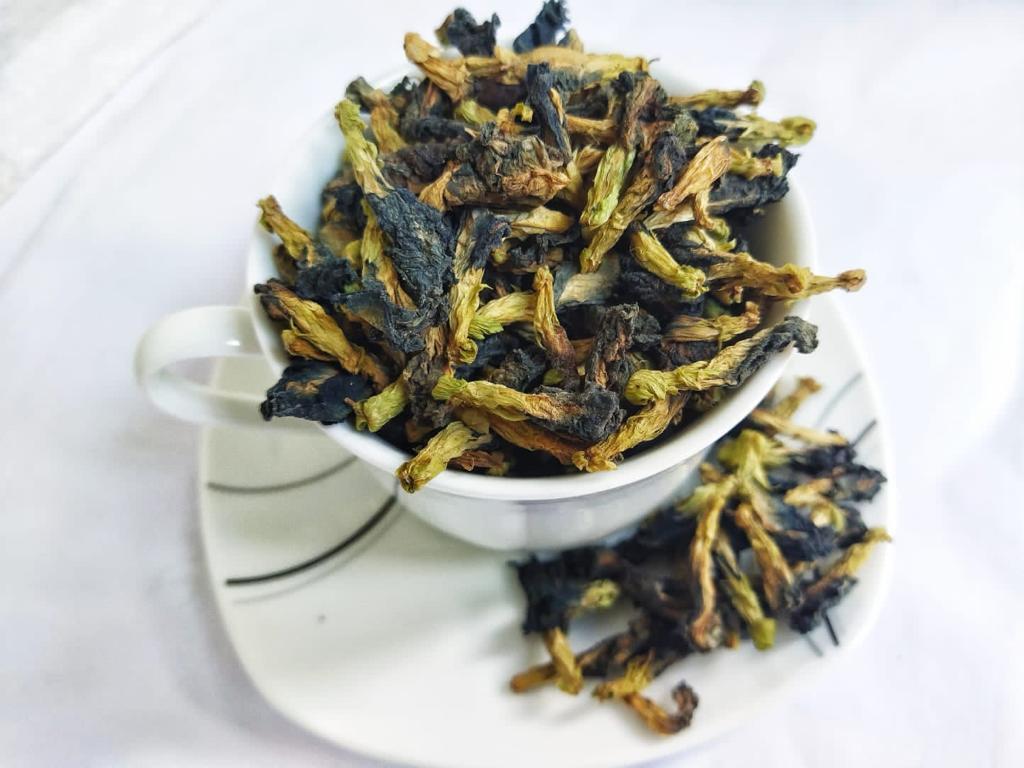 Premium Dried BUTTERFLY PEA Flowers Thai Tea Ayurveda NIL KATAROLU Healthy Drink
