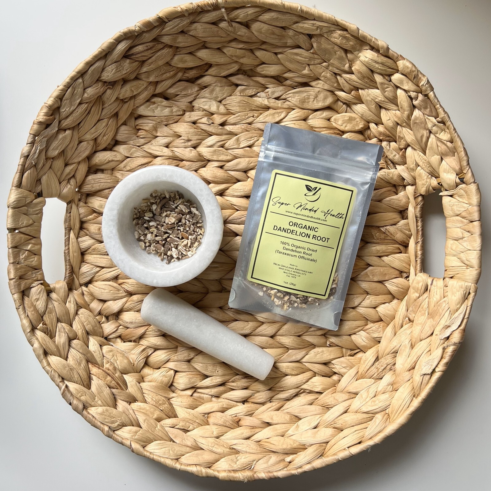 Dandelion Root 100% Pure Organic Dried Cut and Sifted (Taraxacum Officinale)