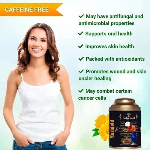 Botanical Sage- Marigold Tea 50g free shipping world wide