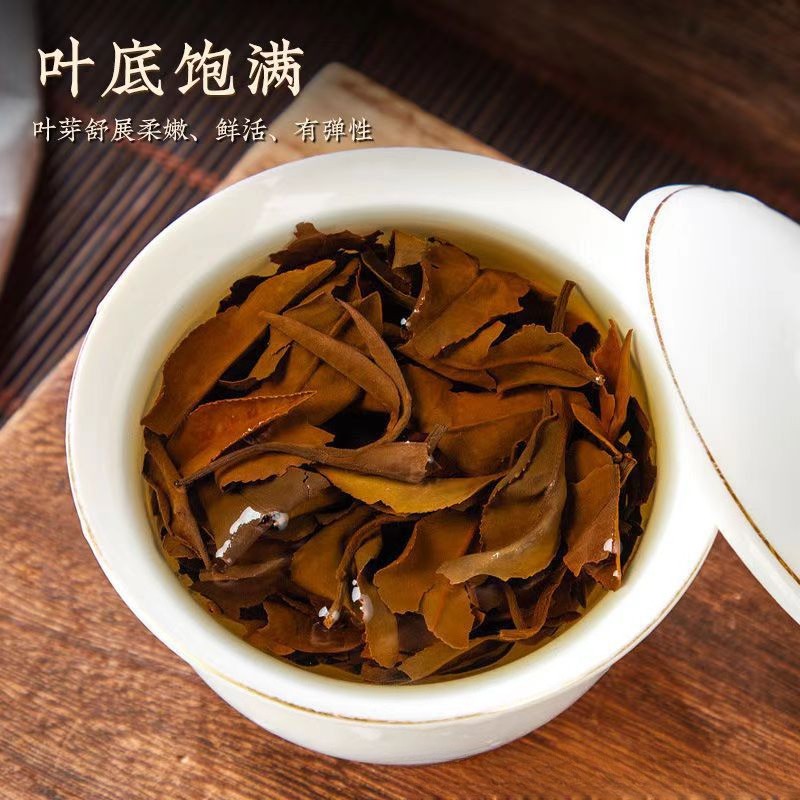 200g Yunnan Menghai Gongmei 2023 Old White Tea Mellow Aroma White Tea Cake