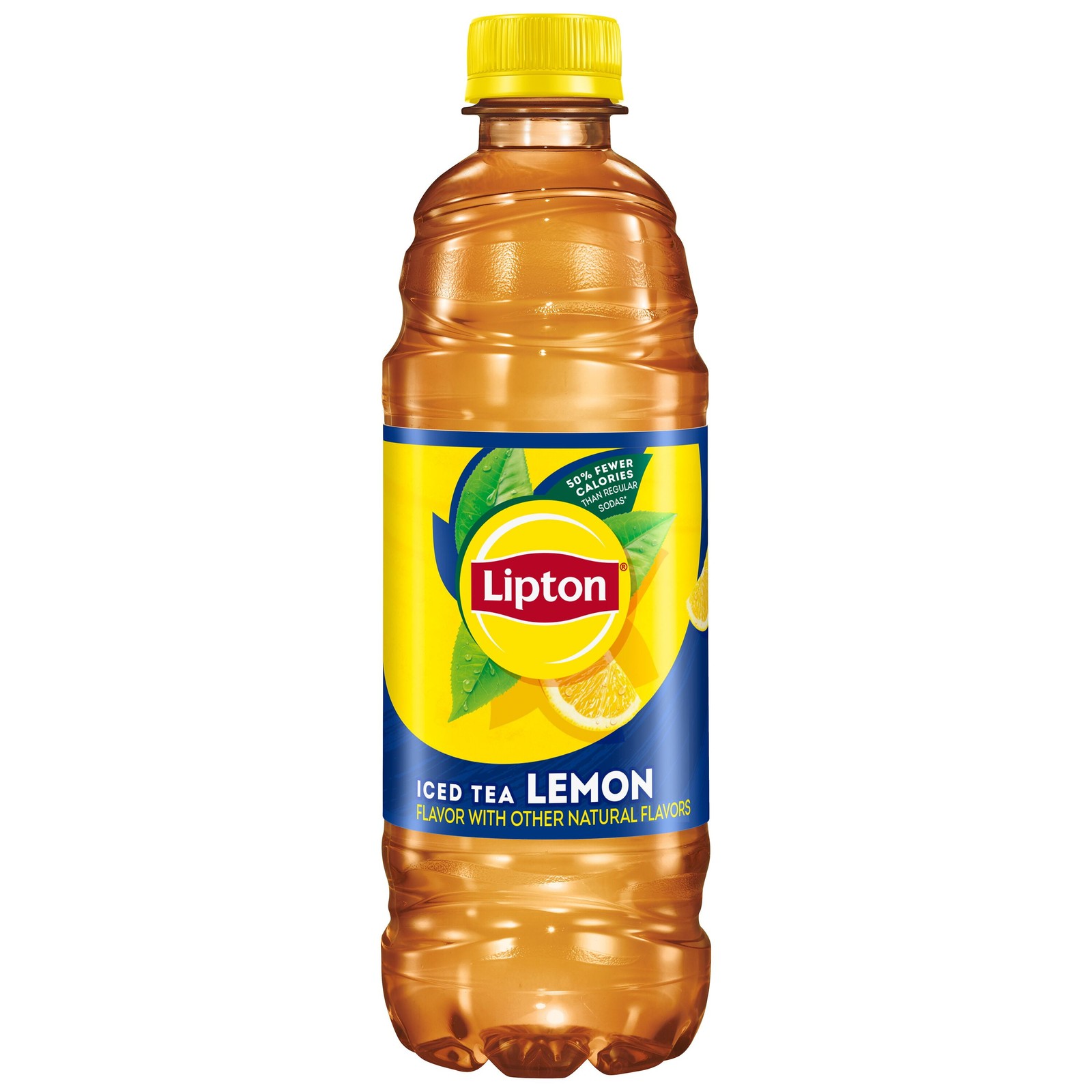 (4 pack) Lemon Iced Tea, 16.9 fl oz, 12 Pack Bottles