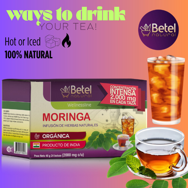 BETEL MORINGA TEA(24CT)- HERBAL TEA-GOOD FOR DIGESTIVE SYSTEM