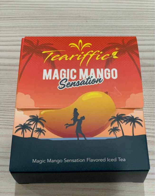 1 X Teariffic Magic Mango Sensation Sexual Men Herb Energy Coffee (12 Sachets)