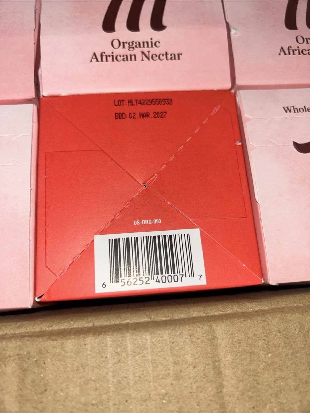 Case of 6 Mighty Leaf Organic African Rooibos Tea Caffeine Free 15 Ct Each 03/27