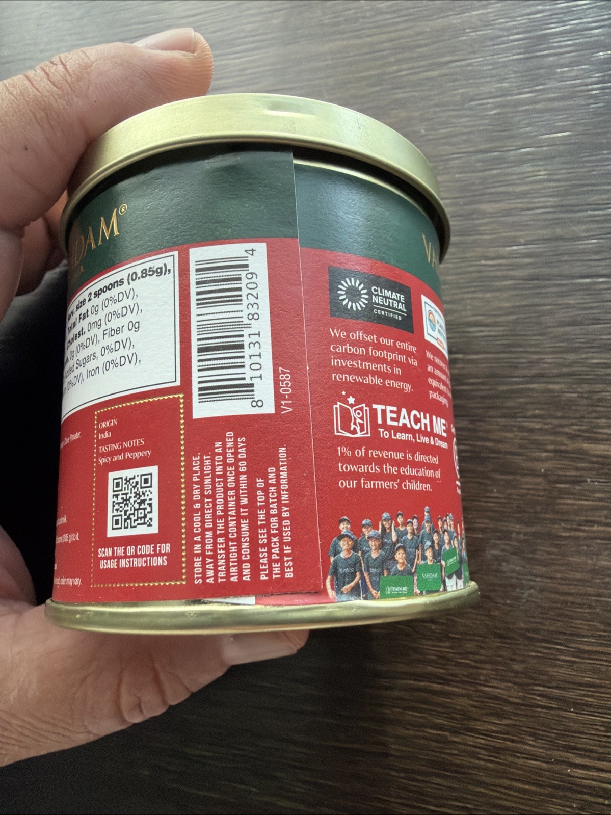 Instant Chai Tea (3Oz/85G) – Traditional Masala Chai | Makes 100 Cups | Natural