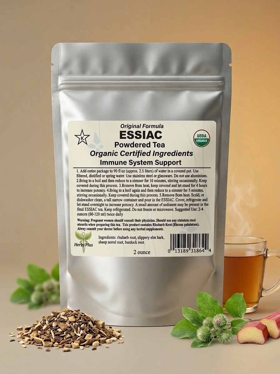 Essiac Tea – 2 Ounce Powder with 25% Sheep Sorrel Root