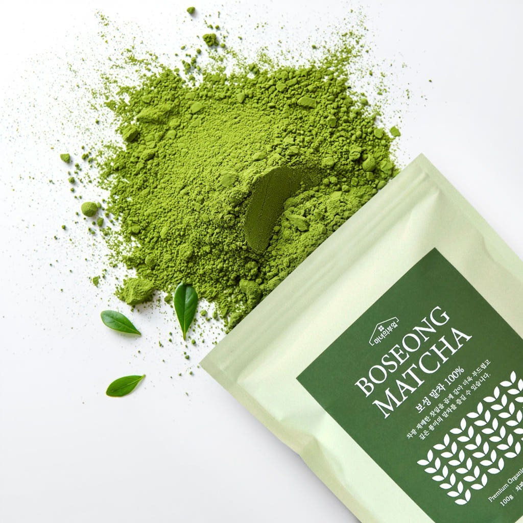 Boseong Matcha Powder 100% Pure Korean Green Tea 100g Premium Culinary Grade