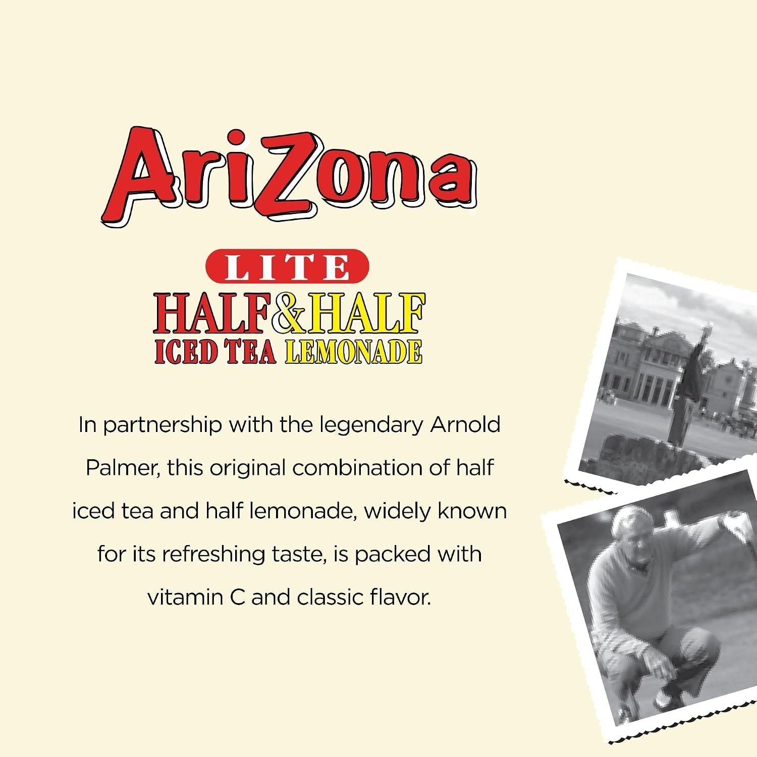 Arnold Palmer Half and Half – 12 Pack of 16 Fl Oz Bottles – Refreshing Iced Tea