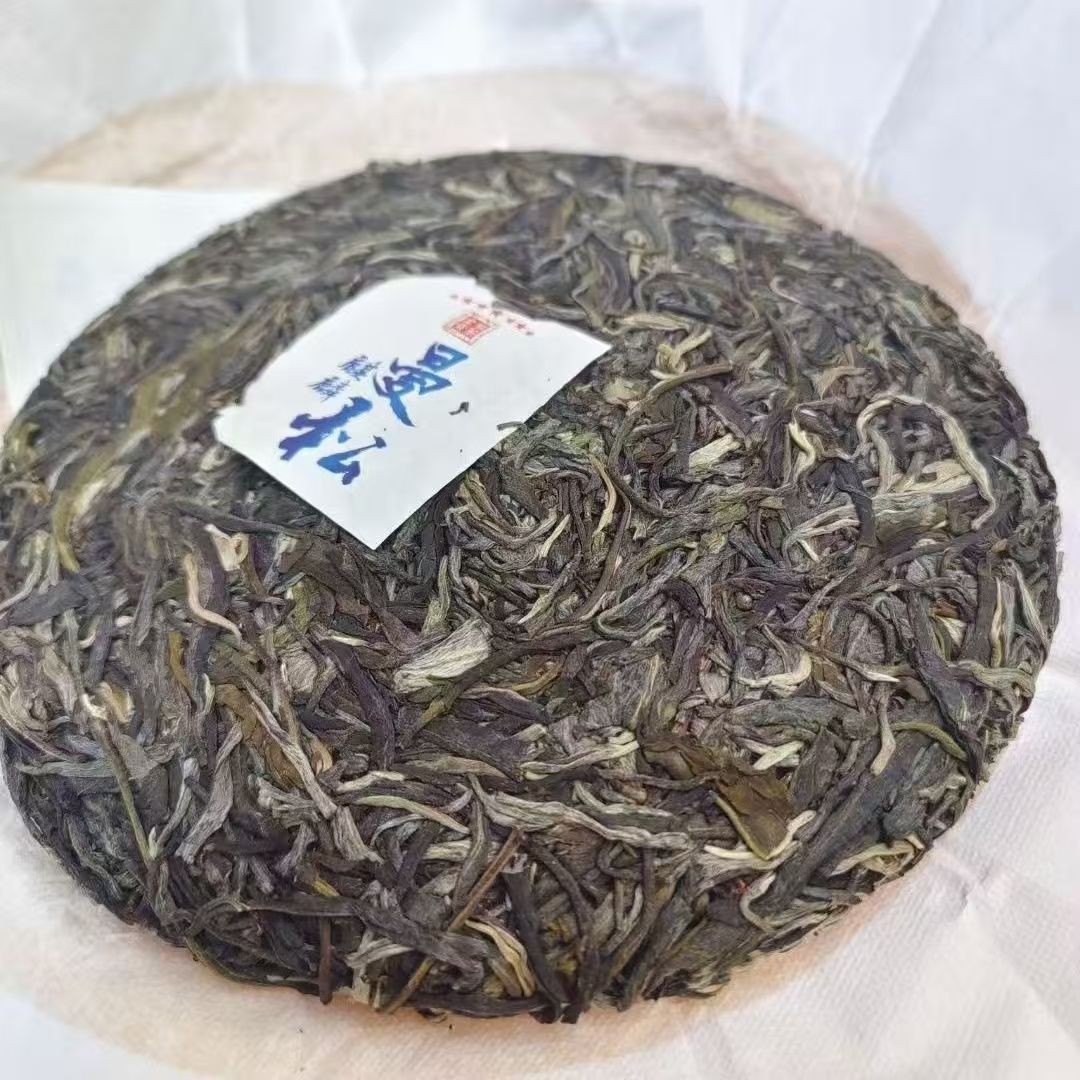 357g Yunnan Raw Pu-erh Tea Cake 2023 Qilin Mansong Sheng Puerh Tea Top Pu’er Tea
