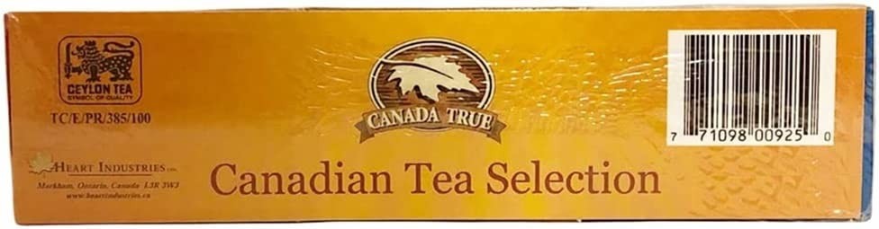 Canada True Ceylon Tea 3-Flavor Bundle 30 Bags 60g – FREE SHIPPING