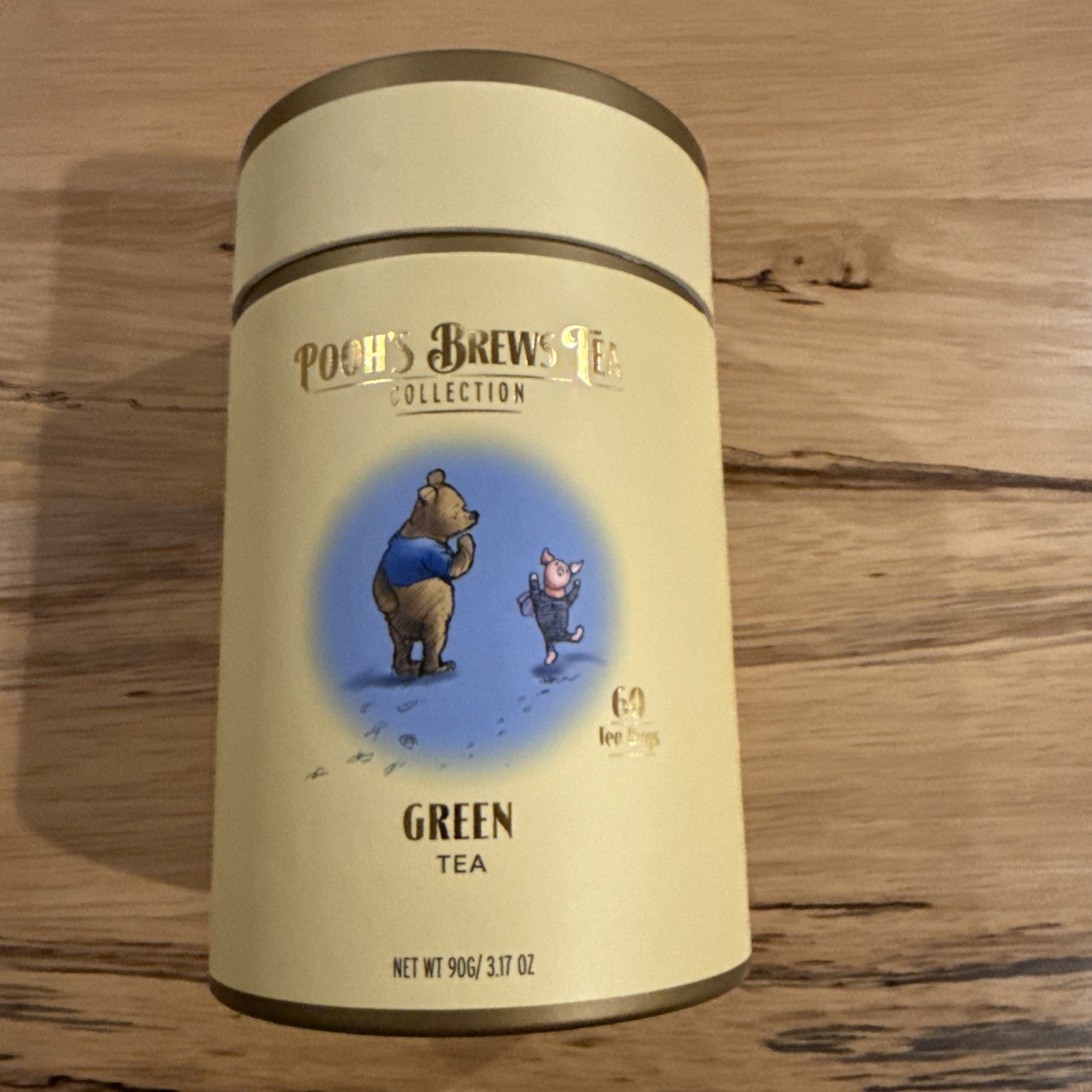Pooh’s Brews Teas Green Tea 60 Bags New Sealed Container Exp: 8/2028 NEW