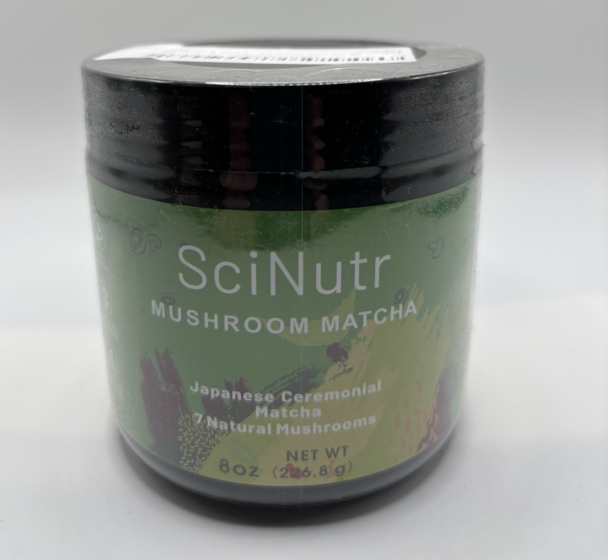 Mushroom Matcha Powder 7 Natural Mushrooms Japanese Ceremonial Matcha Exp 8/26