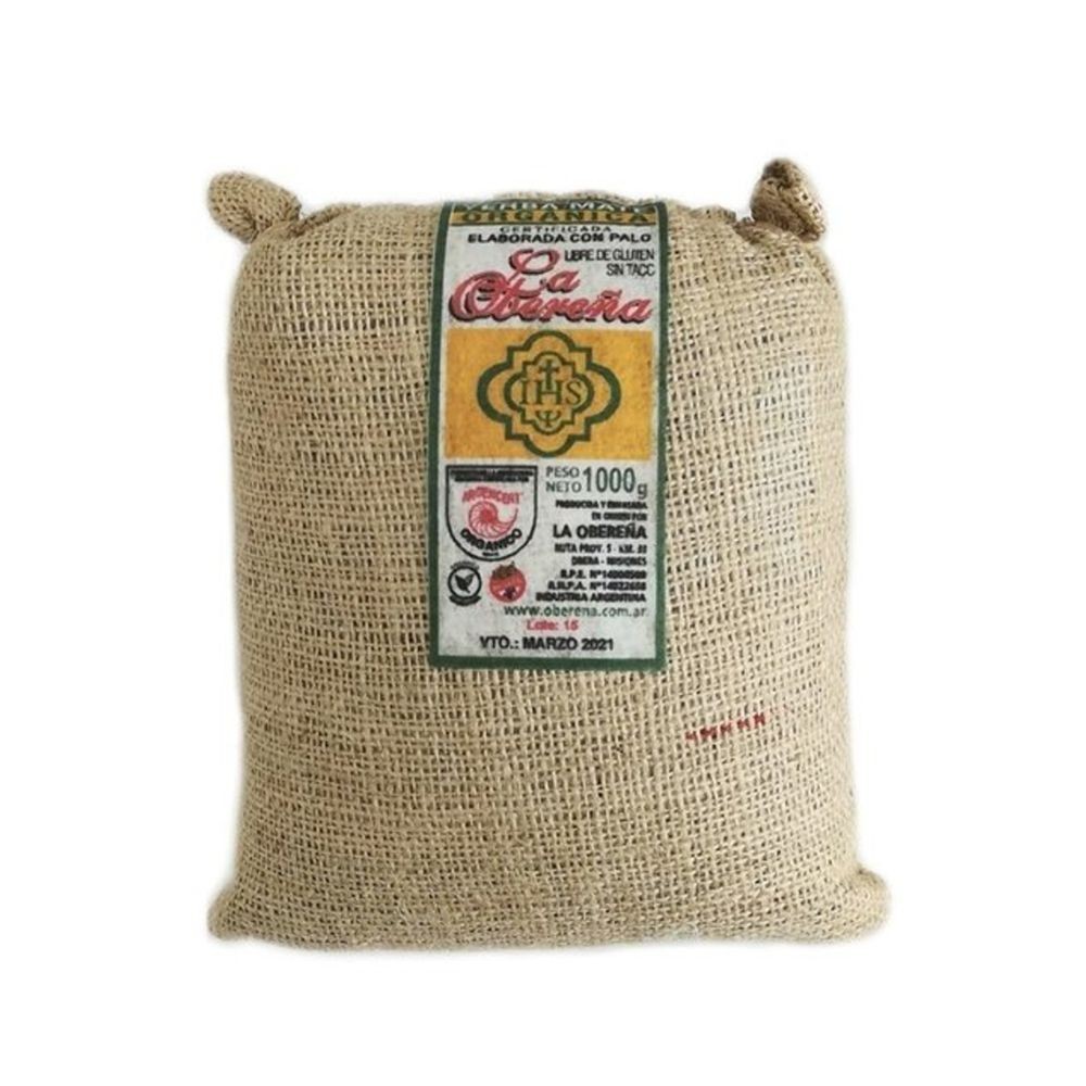 La Obereña Organic Yerba Mate Loose Leaf Tea – 2.2 lb
