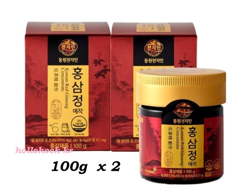 Premium Korean 6 Years Red Ginseng Extract 100% 240g / 200g K-Ginseng Cheonjiin