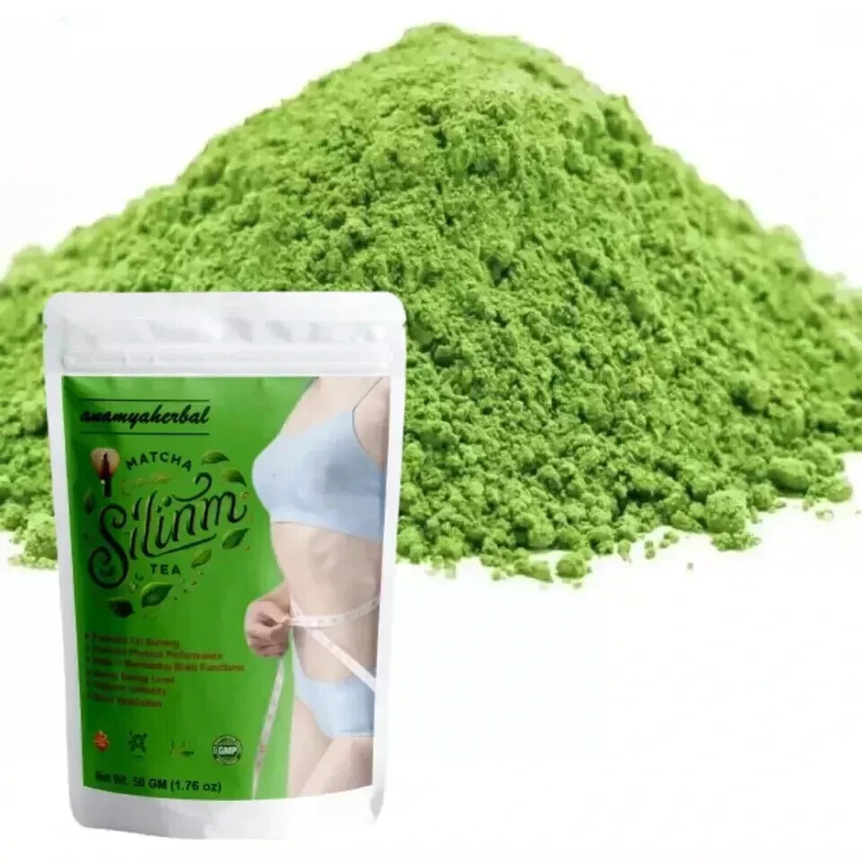 Matcha Slim Green Tea Weight Management High In Antioxidants Detoxifying (50gm)