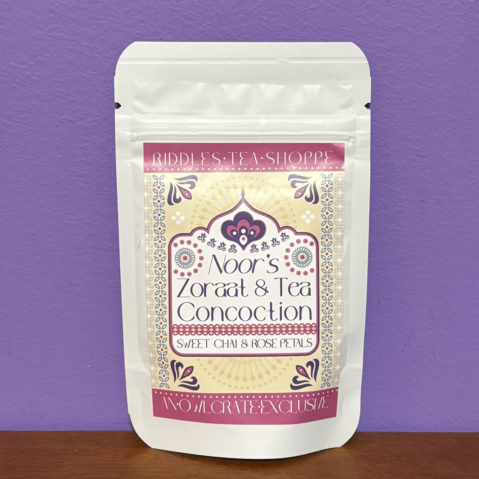 Sweet Chai And Rose Petals Loose Tea .4oz – Owlcrate Riddles Tea Shoppe