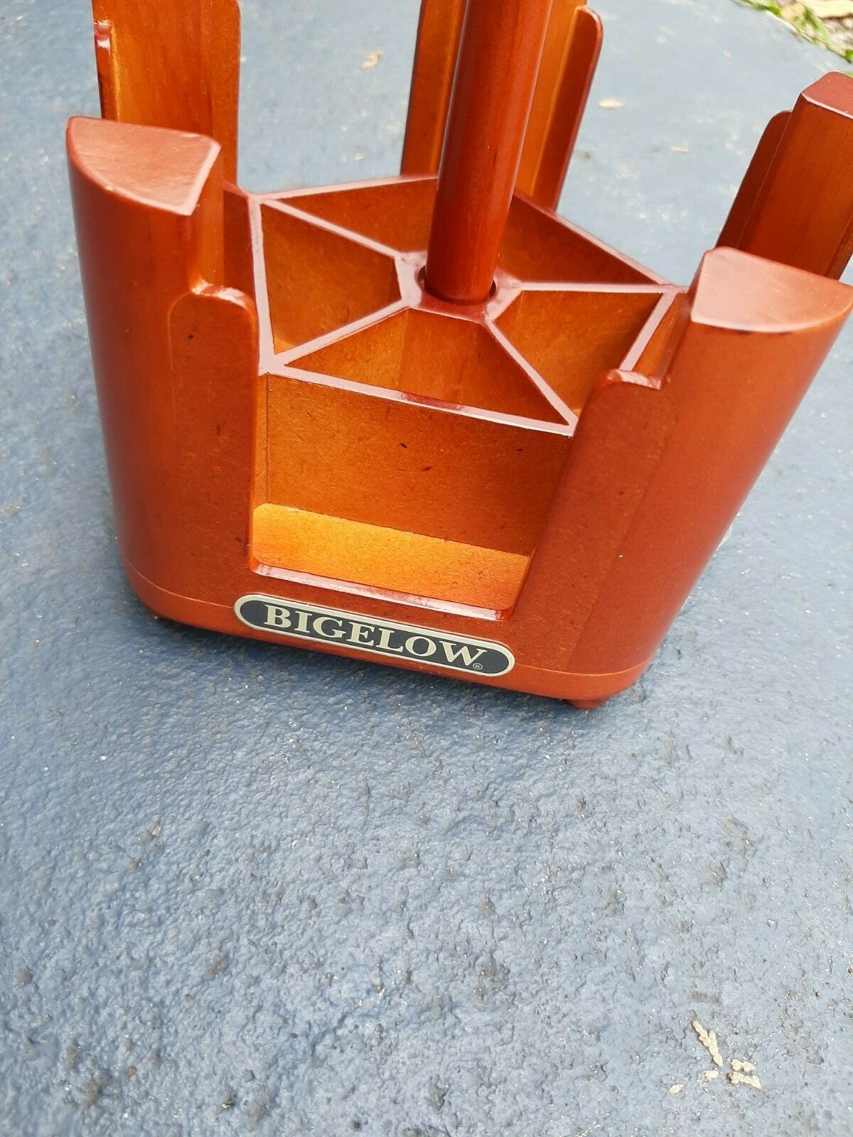 Bigelow Wooden Tea Bag Caddy 
