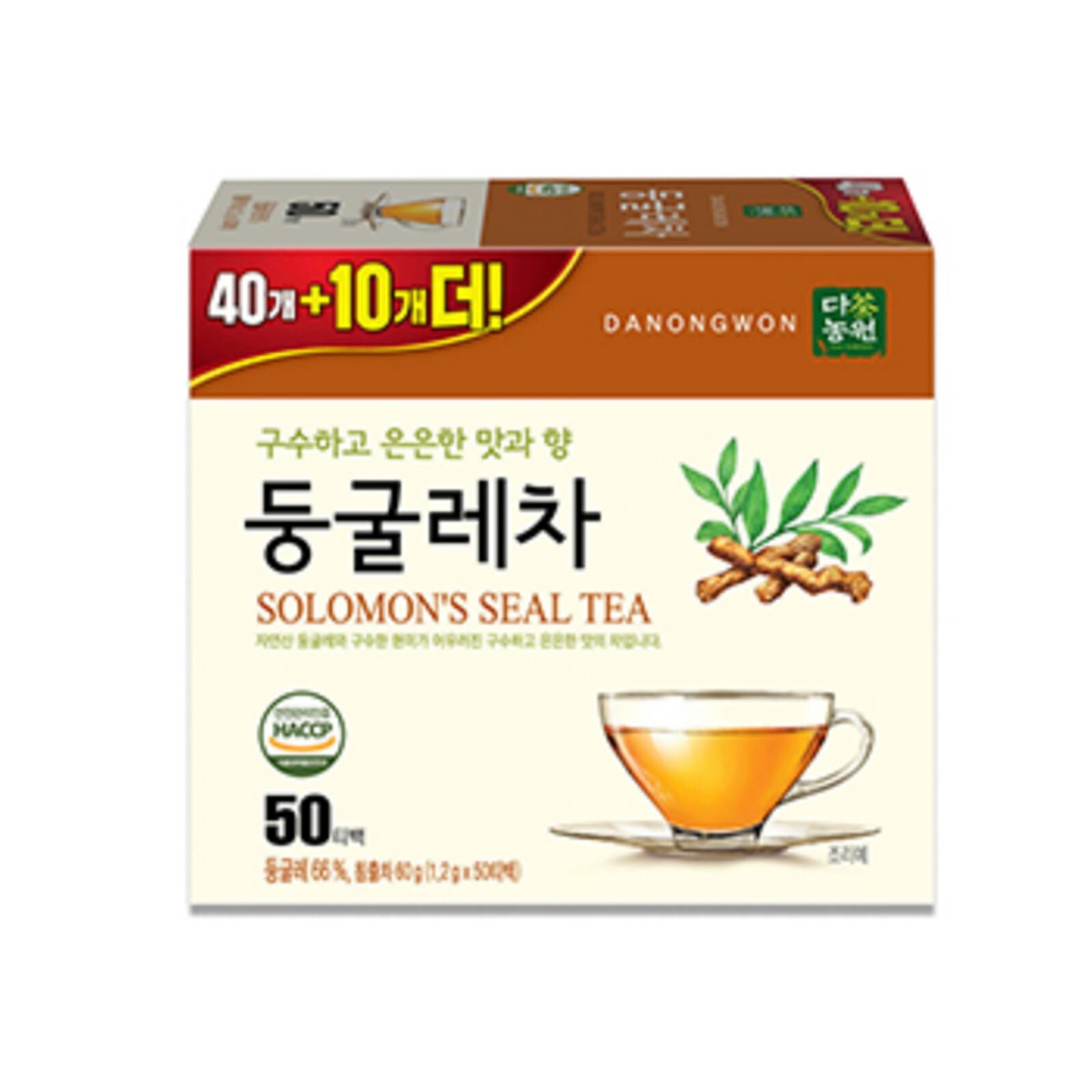 Korea Danongwon Solomon’s Seal Tea bag 50