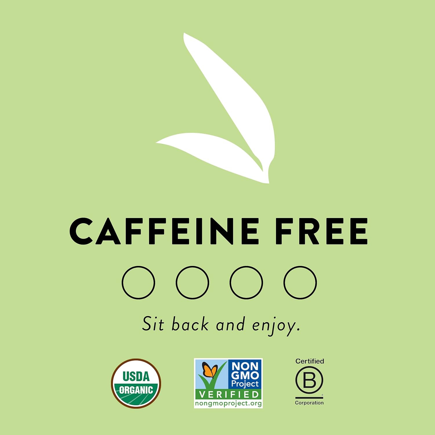 Choice Organics Mint Sage Tea 16 Count Caffeine Free Organic Herbal Tea Bags