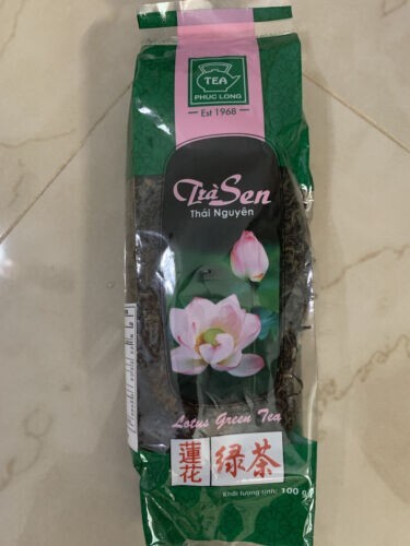 Lotus Green Tea – Tra Sen Thai Nguyen Phuc Long Vietnam 2 Pack (100gram/pack)