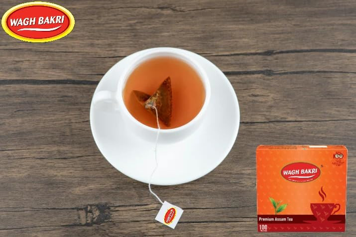 Wagh Bakri Premium Tea Bags 100 Count International Blend Dip Sip Enjoy