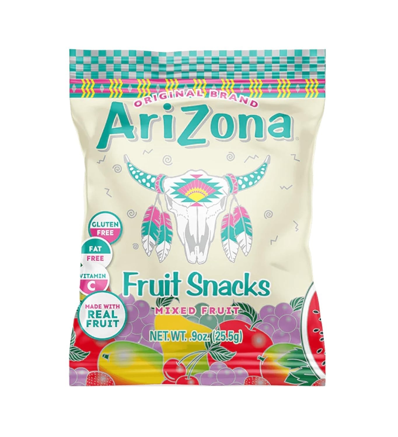AriZona Mixed Fruit Snacks, 10x 0.9oz Packs, Immune Support, Pure Natural Taste