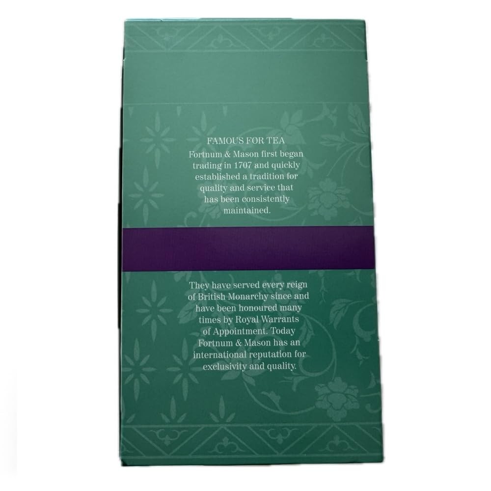 Fortnum and Mason Earl Grey Classic 50 Count Tea Bags 1 Pack
