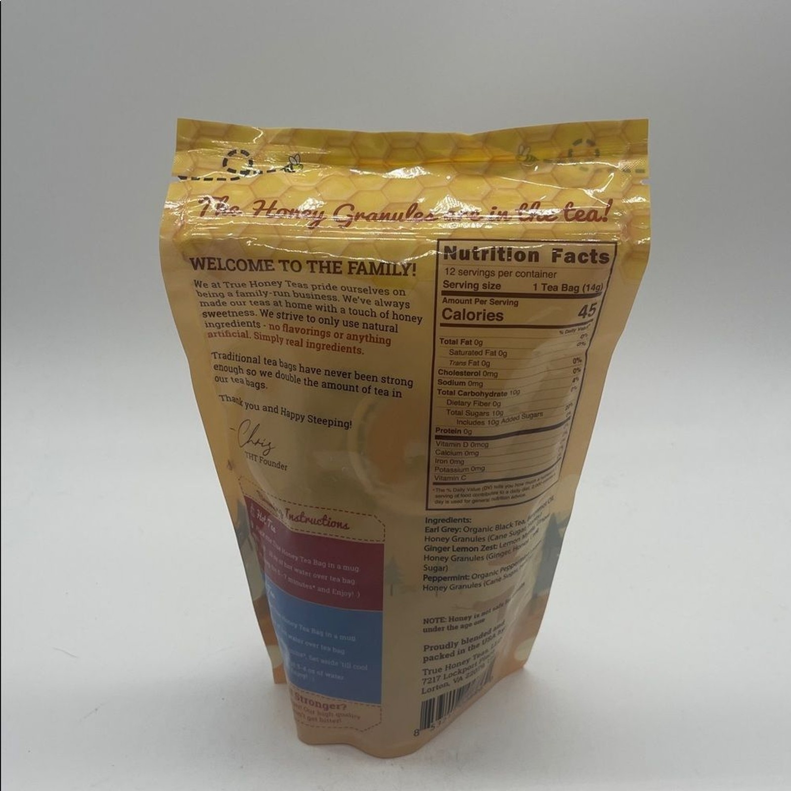 True Honey Teas Winter Variety Pack