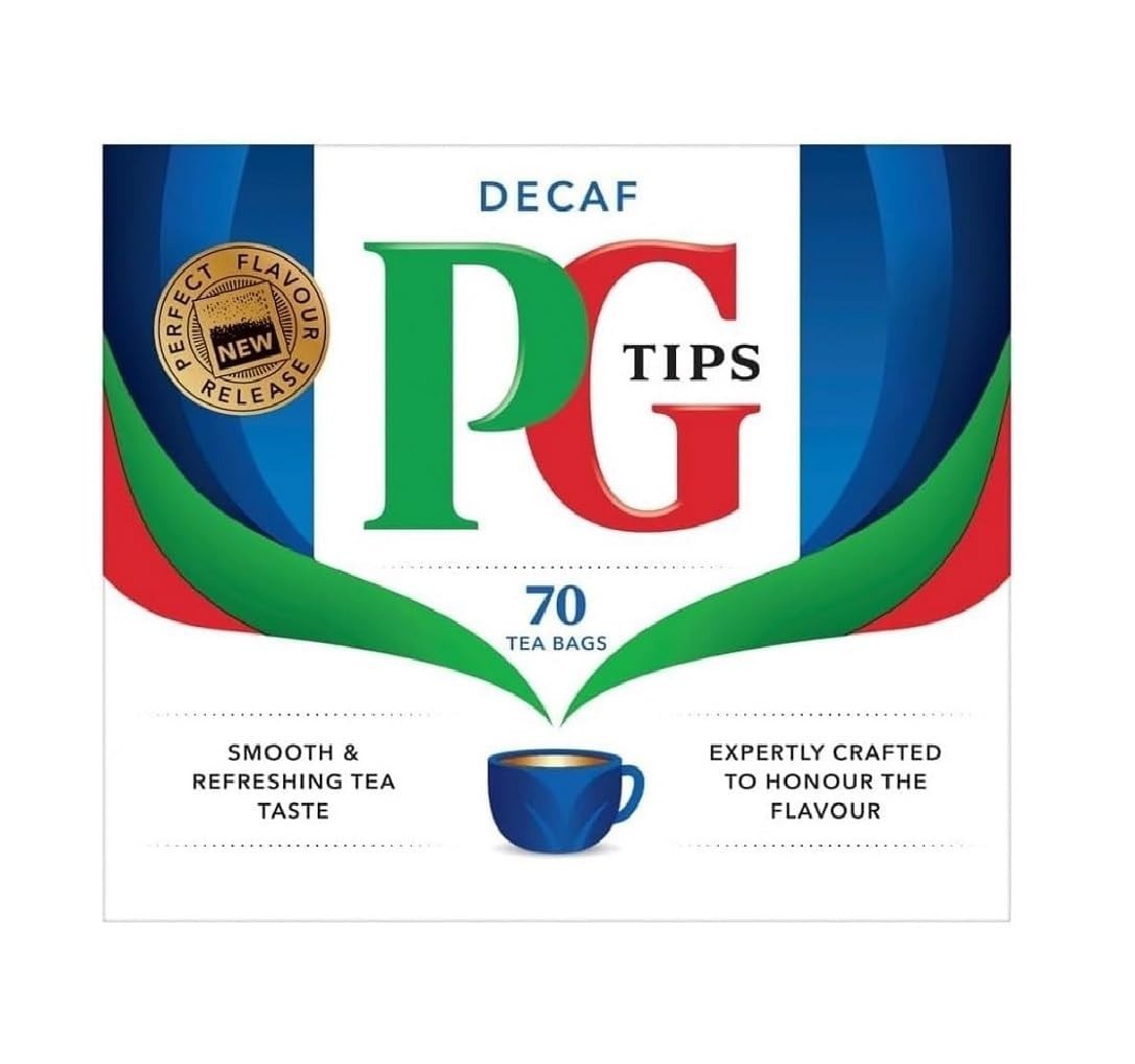 Tasty Decaf Black Tea Bags – 70 Count for Relaxation Anytime, Full-bodied Flavor