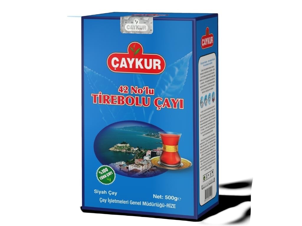 Tirebolu 42 Turkish Black Tea Loose Leaf Premium Breakfast 500g / 17.6 Oz Brew