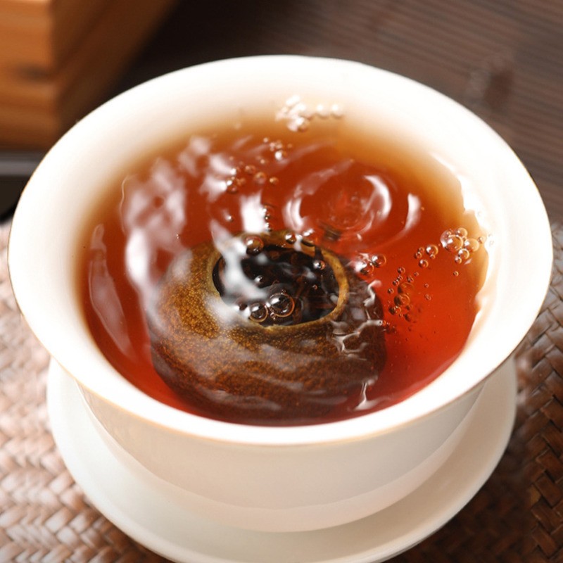 500g Small Green Orange 6 Years Chen Xiang Royal Court Ripe Pu’er Tea Bulk Tea