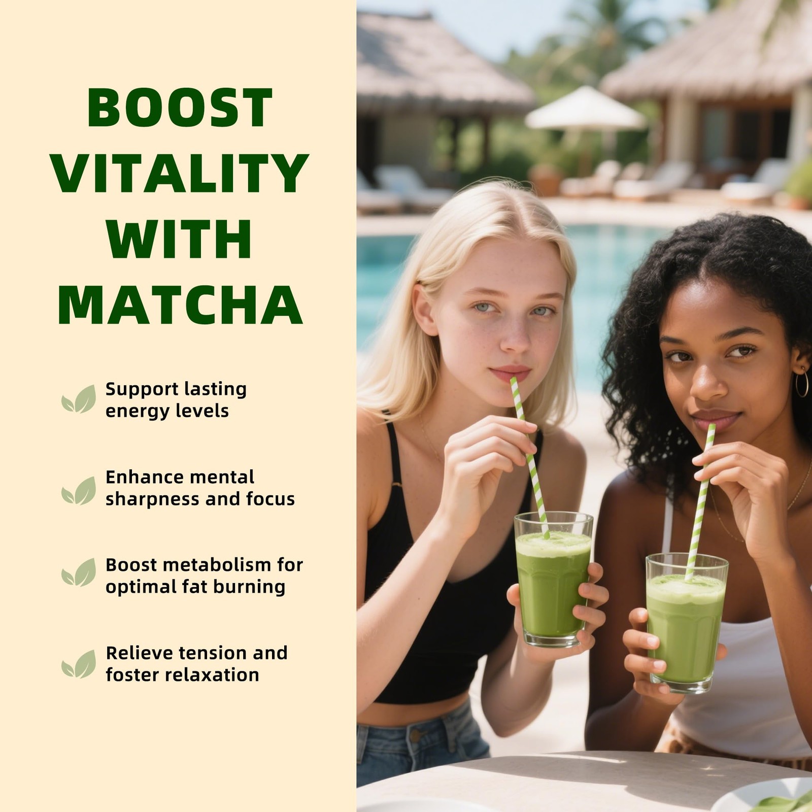 TEANAGOO Matcha Powder Ceremonial Grade, Premium Green Tea for Latte/Breakfas…