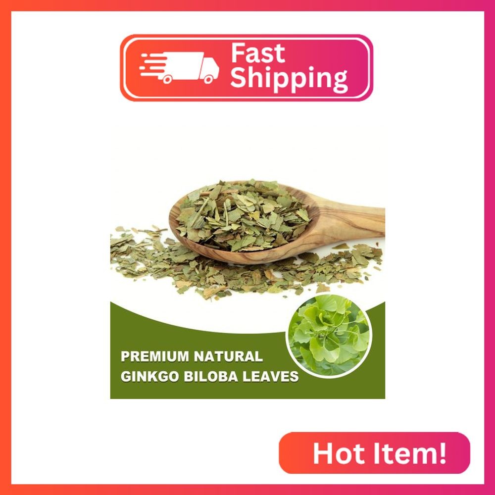 TEARELAE – Ginkgo Biloba Tea Bags, 50 Count – 100% Pure Ginkgo Biloba Leaves – N